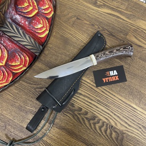 Нож Якутский большой (х12МФ, кованый дол, венге)