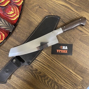 Нож Шеф-повар №1 (95х18, цельнометаллический; рукоять — венге)