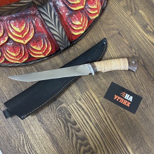 Нож Филейный большой (95х18, береста)