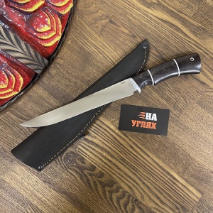 Нож Филейный большой (95х18, чёрный граб)