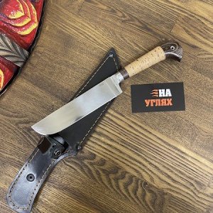 Нож Узбек (х12МФ, береста)