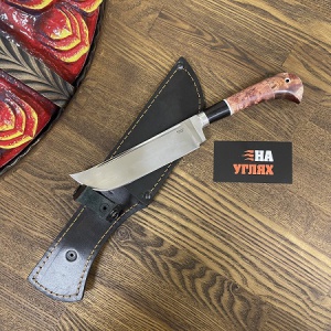 Нож Узбек 2 (х12МФ, карельская берёза)